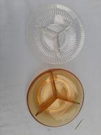 2 glazen bonbonschaaltjes, Ophalen of Verzenden