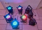 Showtec led par-64, Muziek en Instrumenten, Licht en Laser, Ophalen, Zo goed als nieuw, Licht, Kleur