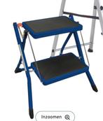 Opstapje huishoudtrapje 2 treden nieuw in verpakking, Ophalen of Verzenden, Zo goed als nieuw, Overige