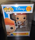 Funko Pop! 378 Hercules (Disney) GESIGNEERD Tate Donovan, Ophalen of Verzenden, Nieuw