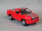 Dodge RAM1500 1997 Rood 1:26, Hobby en Vrije tijd, Modelauto's | 1:24, Ophalen of Verzenden, Zo goed als nieuw, Bburago