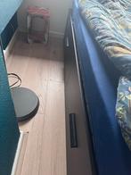 Mooie zwarte bedframe met opberglades, Huis en Inrichting, Slaapkamer | Bedden, Zwart, Tweepersoons, Ophalen of Verzenden, Zo goed als nieuw