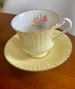 Vintage Engelse kop en schotel Paragon pastel, Antiek en Kunst, Ophalen of Verzenden
