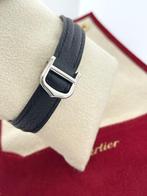 Must de Cartier 21 Black Calf Strap Small Model Staal, Overige merken, Staal, -, Cartier