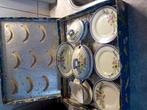 Antiek kinder servies porselijn, Bijen