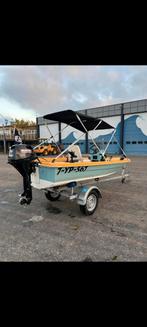 Console boot 4.30m 15pk suzuki, Watersport en Boten, Speedboten, Ophalen, Gebruikt, Minder dan 70 pk, 3 tot 6 meter