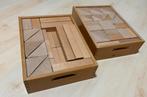 Dubbele blokkendoos, Kinderen en Baby's, Speelgoed | Houten speelgoed, Ophalen, Zo goed als nieuw