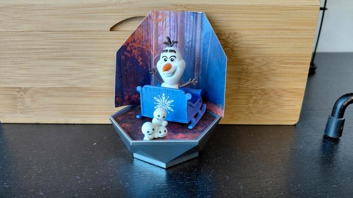 Olaf Disney speelsetje, Verzamelen, Poppetjes en Figuurtjes, Zo goed als nieuw, Ophalen of Verzenden