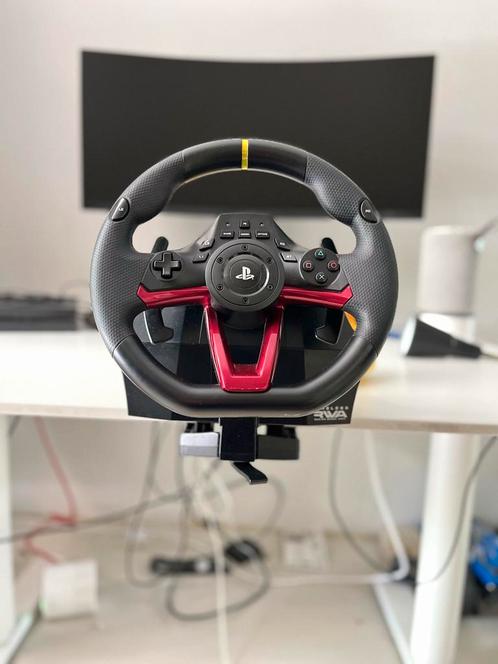 Hori Racing Wheel Apex - Playstation & PC - Met pedalen, Spelcomputers en Games, Spelcomputers | Sony PlayStation Consoles | Accessoires