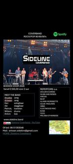 Sideline Top 1000 coverband. Tributeband., Diensten en Vakmensen, Muzikanten, Artiesten en Dj's, Band