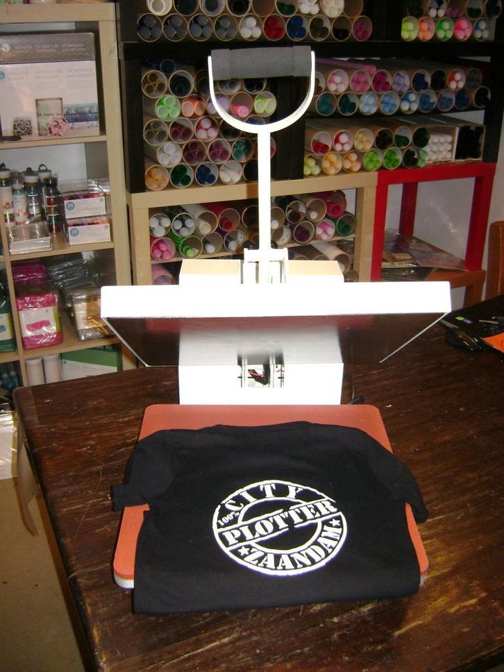 Hittepers warmtepers Heatpress in Wit of Zwart, Hobby en Vrije tijd, Kledingapplicaties en Hotfix, Nieuw, Overige applicaties