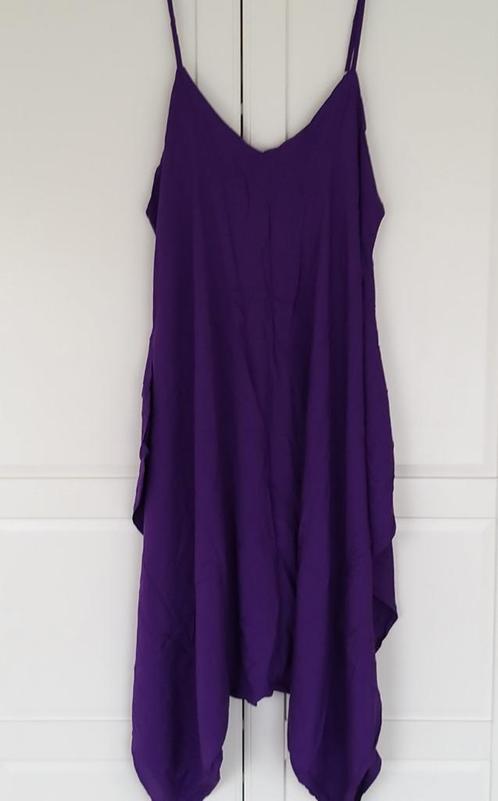 Nieuwe paarse luchtige zomer harem jumpsuit 3XL XXL XXXL, Kleding | Dames, Jumpsuits, Nieuw, Maat 46/48 (XL) of groter, Paars