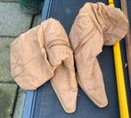 Mooie Suède Laarzen Maat 40, Ophalen of Verzenden, Gedragen, Beige, Lage of Enkellaarzen