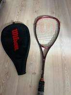 Wilson zwart sqaush racket gebruikt, Ophalen of Verzenden, Gebruikt, Racket, Wilson