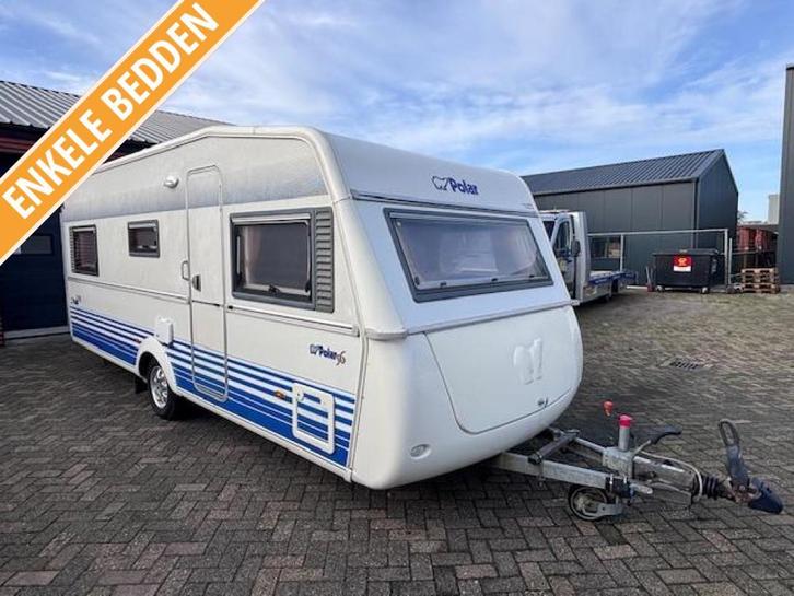 Polar 560 LB bj.2007, WINTERCARAVAN!!! MOVER, ZAKLUIFEL!!!, Caravans en Kamperen, Caravans, Bedrijf, tot en met 4, 1000 - 1250 kg
