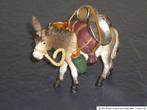 Schleich bepakte ezel uit 70310, Ophalen of Verzenden, Gebruikt, Boerderijdier, Beeldje of Figuurtje