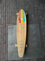 Nijdam 42” kicktail longboard bamboo ll, Sport en Fitness, Skateboarden, Ophalen of Verzenden, Zo goed als nieuw, Skateboard, Longboard