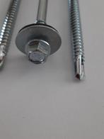 25-100 st verzinkt Sandwichpaneel houtschroeven 200 mm gevel, Ophalen of Verzenden, Nieuw, Minder dan 180 cm, Balken