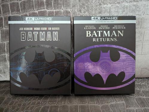 Batman & Batman Returns – 4K UHD Collectors boxen nieuw, Cd's en Dvd's, Blu-ray, Zo goed als nieuw, Ophalen of Verzenden
