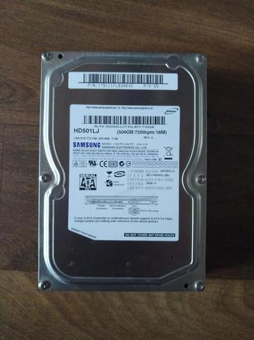 Hardeschijf van Samsung ( 500 GB ) beschikbaar voor biedingen