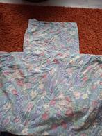 Vintage Bloemen Dekbedovertrek, Gebruikt, Overige kleuren, Ophalen of Verzenden, 30 tot 120 cm