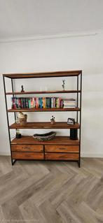 Wandkast, Huis en Inrichting, Kasten | Wandmeubels, Ophalen, Zo goed als nieuw, Minder dan 150 cm, Met lade(s)