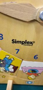 houten speel leer klok simplex, Ophalen of Verzenden, 'T Olde Gre-j, Info@toldegrej.nl, Endepoelstraat 20f Didam