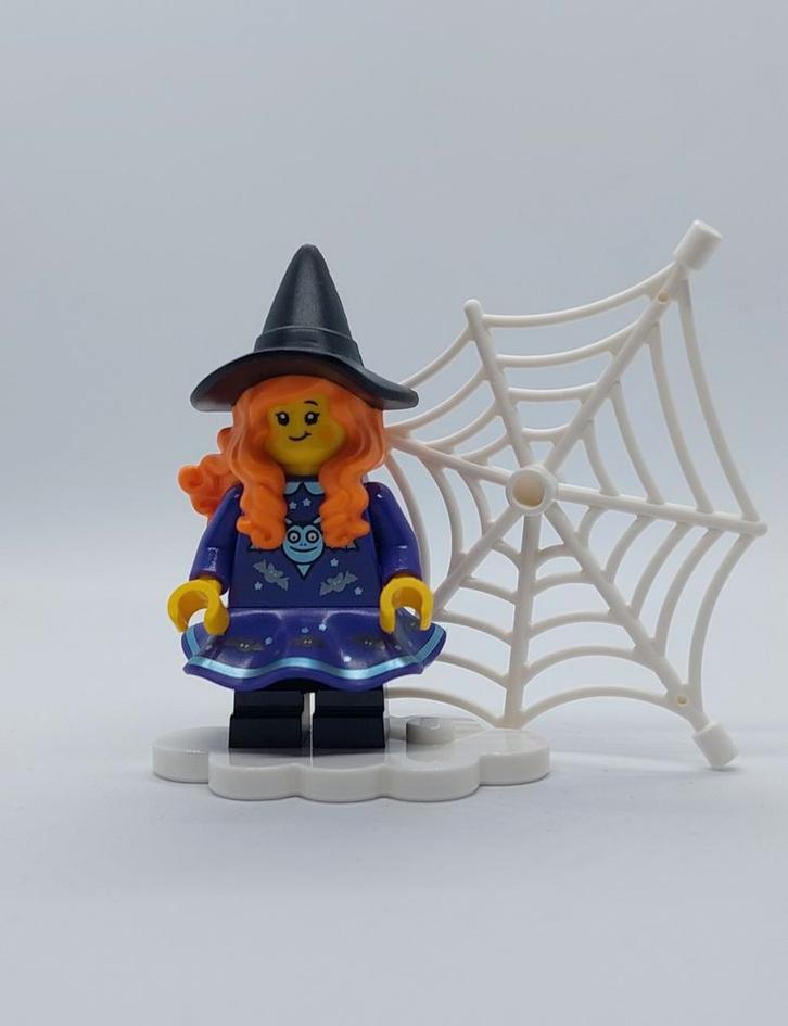Lego minifiguur BAM heks met spinnenweb (Halloween), Kinderen en Baby's, Speelgoed | Duplo en Lego, Nieuw, Lego, Ophalen of Verzenden