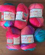 Kruidvat Acrylgaren Verloopgaren - 5 Bollen, Hobby en Vrije tijd, Breien en Haken, Ophalen of Verzenden, Zo goed als nieuw, Breien of Haken