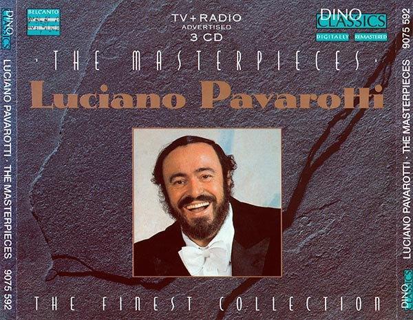 Luciano Pavarotti – The Masterpieces 3XCD, Cd's en Dvd's, Cd's | Klassiek, Zo goed als nieuw, Opera of Operette, Romantiek, Verzenden