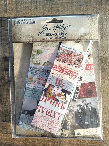 Tim Holtz Idea‑ology Collage Strips #TH94328 beschikbaar voor biedingen