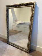 Goudkleurige spiegel 60cm x 90cm, Ophalen, Zo goed als nieuw, Minder dan 100 cm, Rechthoekig