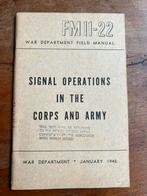 WO2 Amerikaans Signal Corps radio postduif communicatie 1945, Ophalen of Verzenden, Landmacht, Nederland