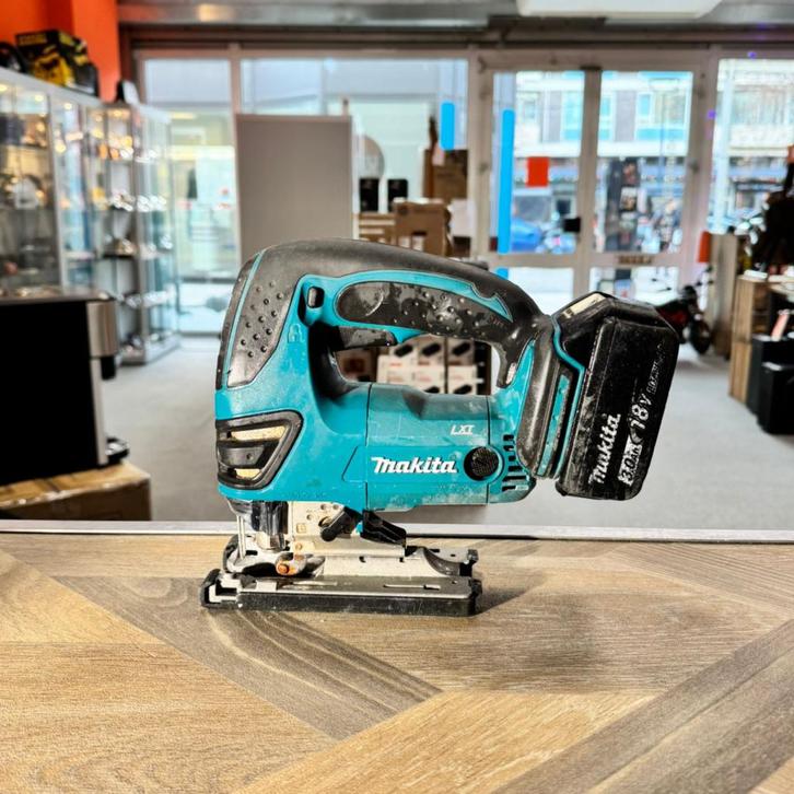 Makita DVJ180 18V Decoupeerzaag | Incl Accu | Met garantie, Doe-het-zelf en Verbouw, Gereedschap | Zaagmachines, Zo goed als nieuw