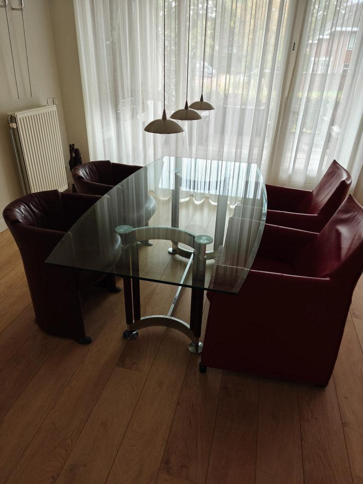 Te koop: prachtige eettafel, Huis en Inrichting, Tafels | Eettafels, Zo goed als nieuw, 50 tot 100 cm, 150 tot 200 cm, Vijf personen of meer