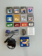 Nintendo GBA SP AGS-001 met 12 originele games, Spelcomputers en Games, Spelcomputers | Nintendo Game Boy, Ophalen of Verzenden