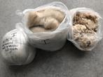 1,2 kg gekaarde alpacawol, Hobby en Vrije tijd, Spinnewielen en Spinnen, Ophalen of Verzenden, Nieuw, Spinwol
