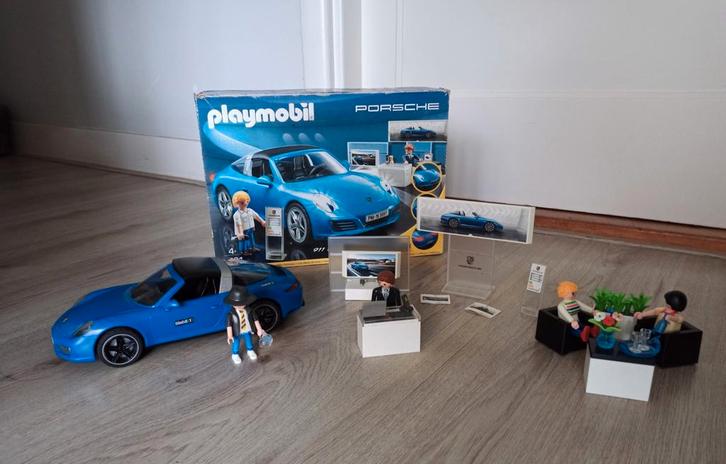 Playmobil Porsche 911 Targa 4S - ZGAN met doos!, Kinderen en Baby's, Speelgoed | Playmobil, Zo goed als nieuw, Complete set, Ophalen of Verzenden