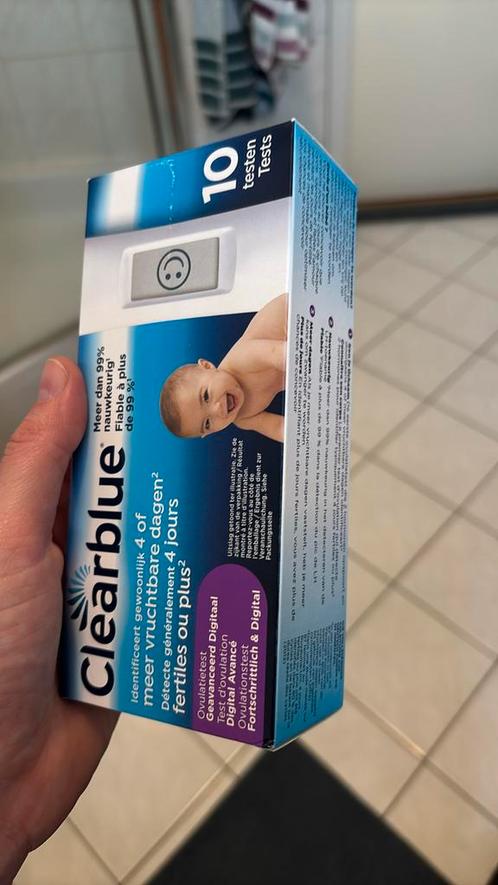 Clearblue ovulatietesten nieuw in verpakking, Diversen, Verpleegmiddelen, Nieuw, Ophalen of Verzenden