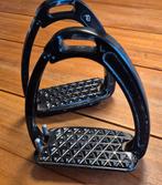 Te koop Veiligheidsstijgbeugels Tech Stirrup zwart maat 12, Dieren en Toebehoren, Ophalen of Verzenden, Gebruikt, Dressuur