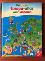 Grote Europa atlas voor kinderen, Ophalen of Verzenden, Zo goed als nieuw