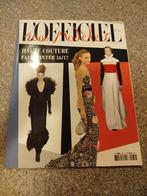 Modetijdschrift L'Officiel, Ophalen of Verzenden, Gelezen, Glossy