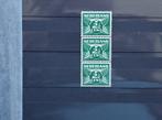 Nederland NVPH 379 Vliegende Duif Postfris Blok 3 zegels, Ophalen of Verzenden, Na 1940, Postfris