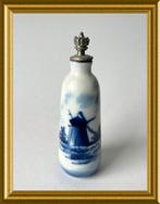 Oud porseleinen parfumflesje: molen, Ophalen of Verzenden