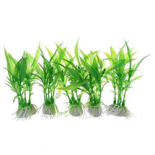Planten Set Aquarium Ornament / Decoratie Vissen Plant, Dieren en Toebehoren, Vissen | Aquaria en Toebehoren, Nieuw, Plant(en), Steen of Hout