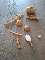 Playmobil - diverse accessoires goud kleur, Ophalen of Verzenden, Zo goed als nieuw