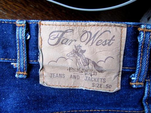 Prachtige Vintage Far West Jeans broek, Origineel, maat 50, Kleding | Dames, Broeken en Pantalons, Zo goed als nieuw, Maat 46/48 (XL) of groter