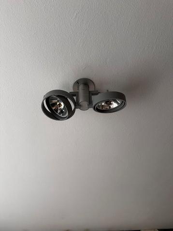 5 dubbele Delta light halogeenspots en 1 met 4 spots