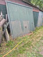 Te koop garage deur, Doe-het-zelf en Verbouw, Deuren en Horren, Ophalen, 120 cm of meer, Garagedeur