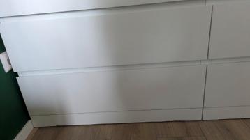 Ikea MALM Ladekast met 2x extra kledingroede - afbeelding 4